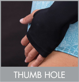 Womens Thumb Hole