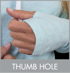 Womens Thumb Hole